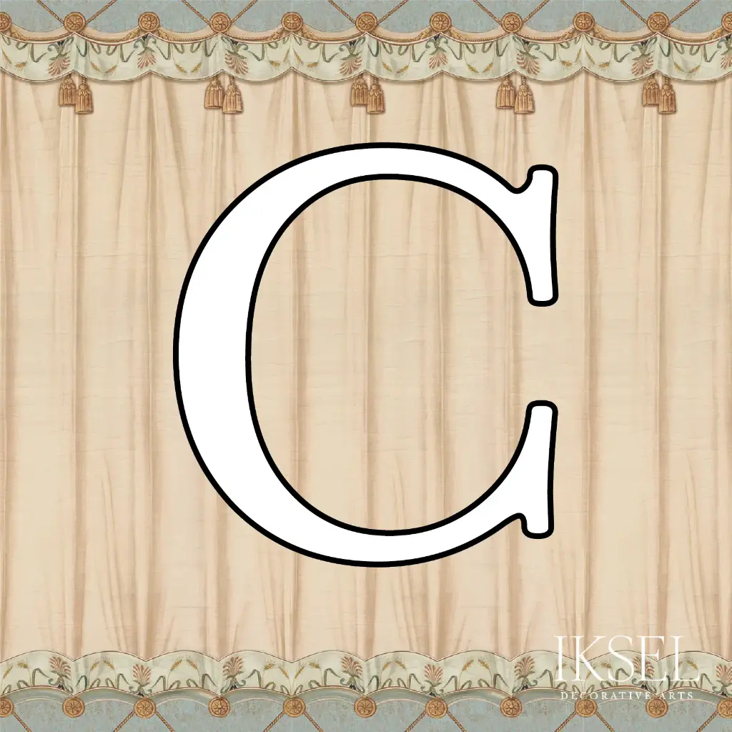 Directoire Curtain Custom C-SC126