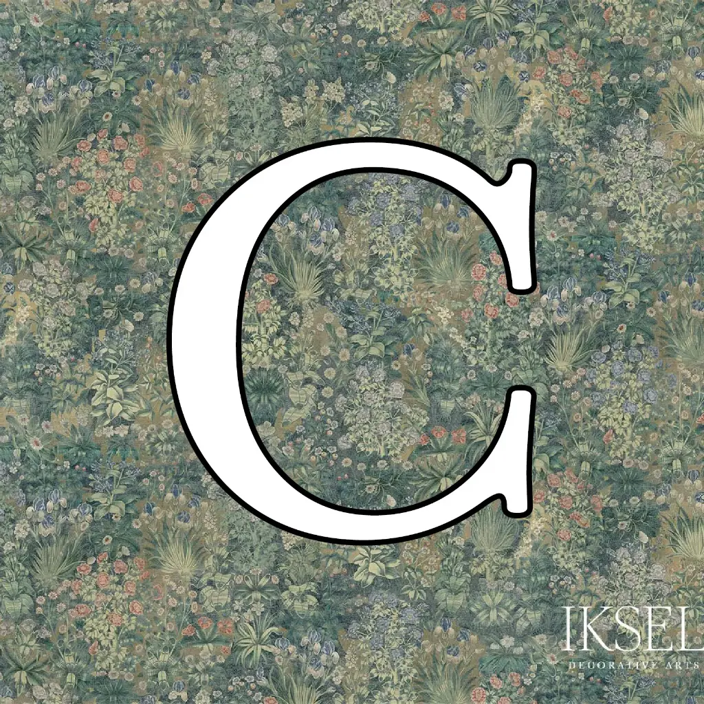 Floral Tapestry Allover Custom C-SC155