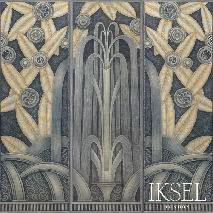 Art Deco Fountain Standard S-MU111
