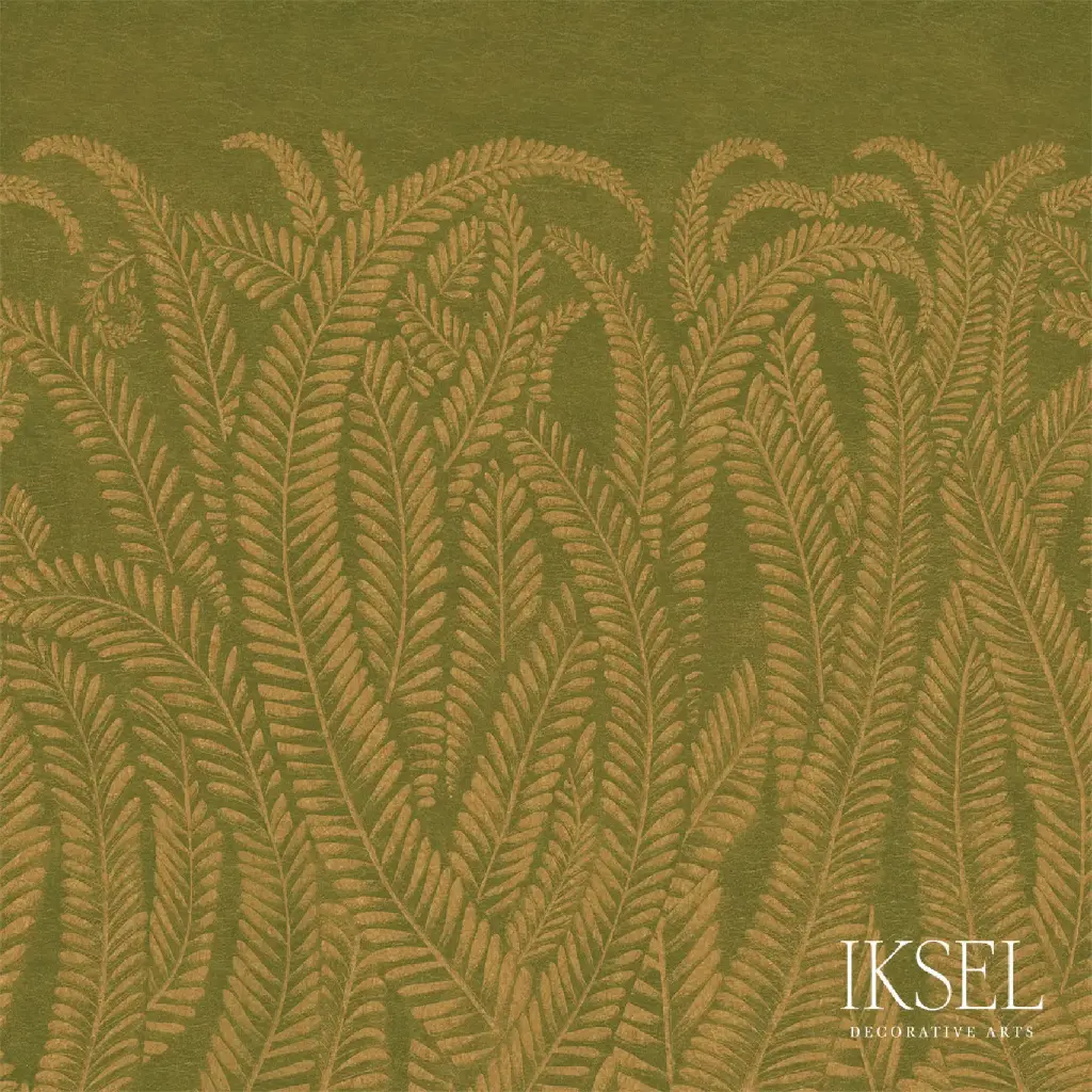 Art Deco Golden Fern Standard S-SC151