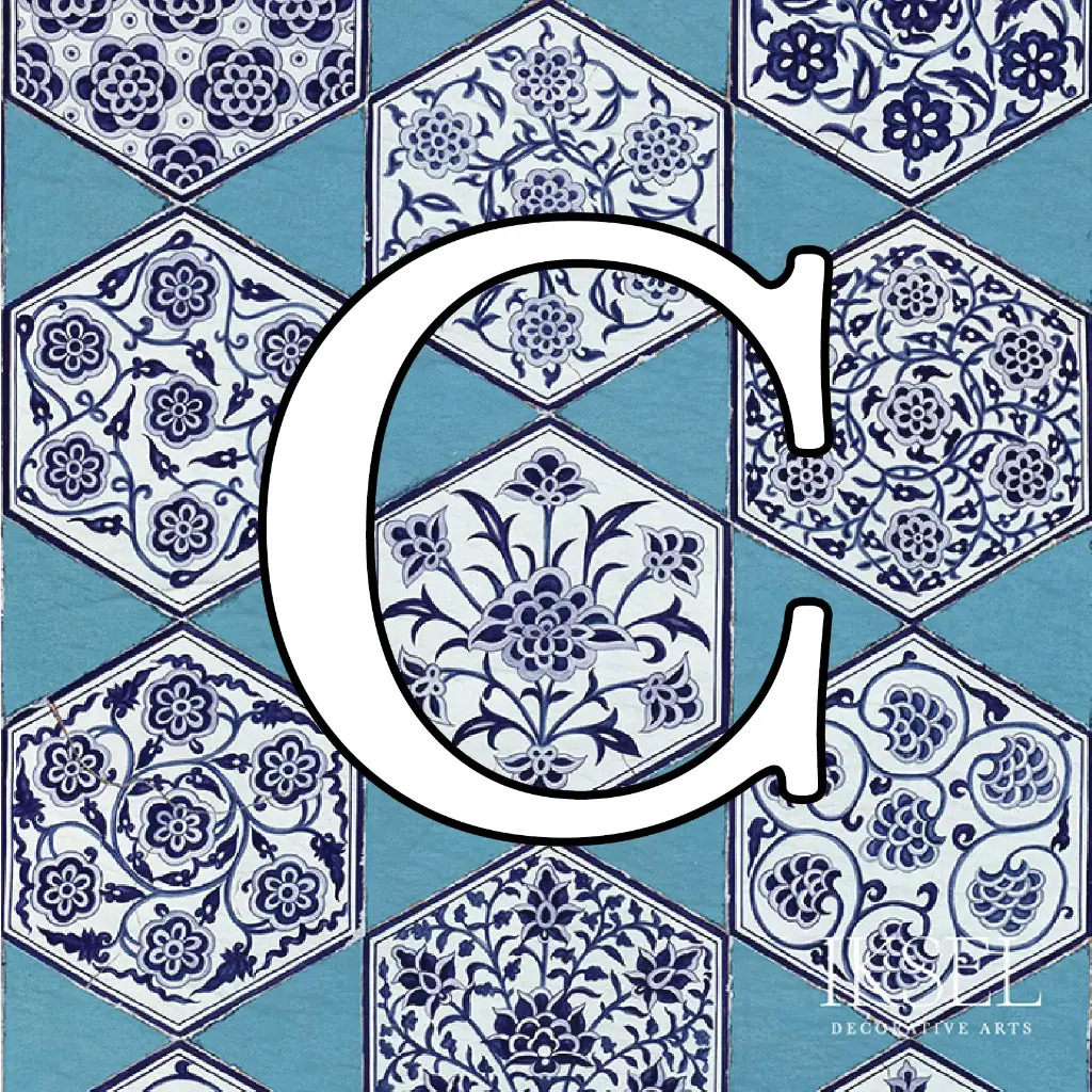 Iznik Star Tiles Custom C-RW114