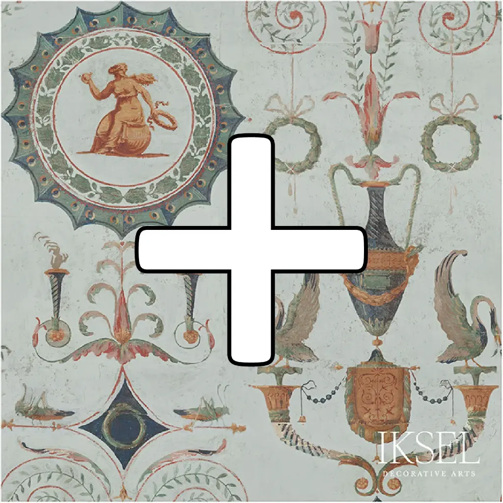 Directoire Medallions STD+ P-RW410