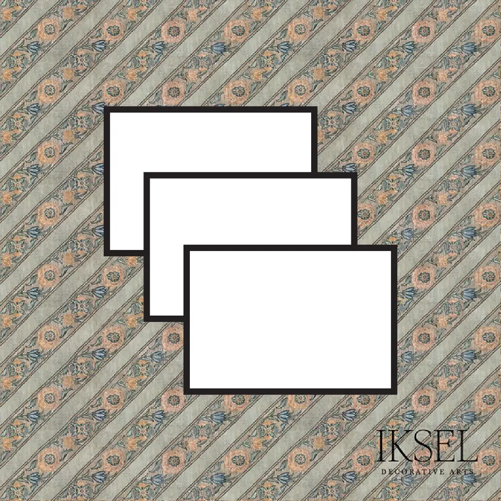 Safavid Ribbons Sampling X-RW926