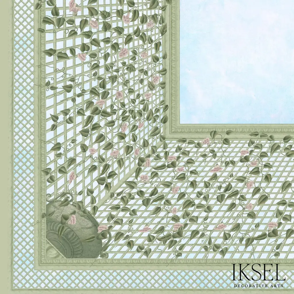 Trellis Exotica Ceiling Custom C-CE137