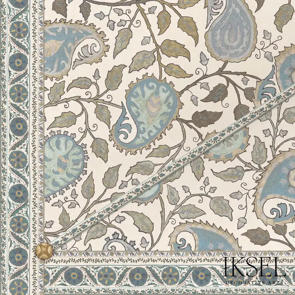 Suzani Paisley Ceiling Custom C-CE152