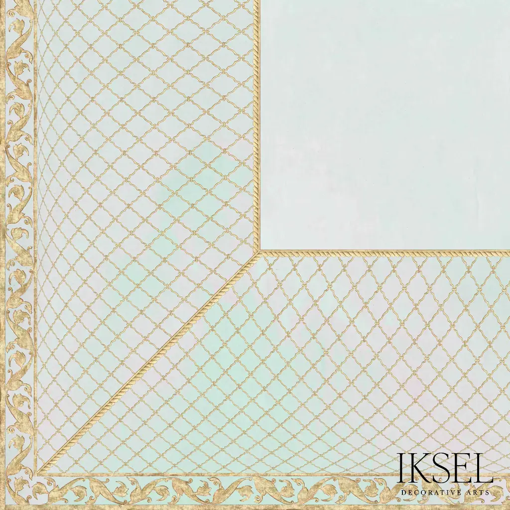 Rajmata Jali Ceiling Custom C-CE303