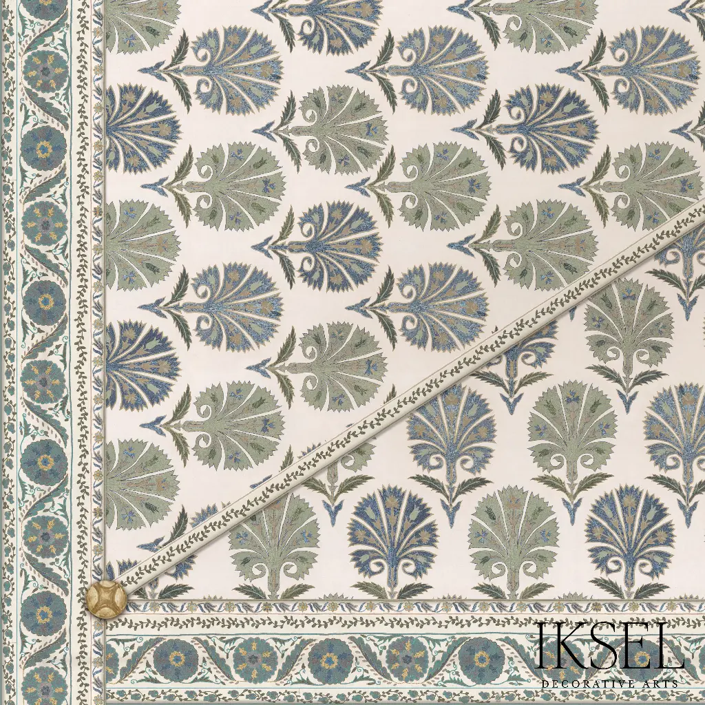Suzani Carnation Ceiling Custom C-CE501