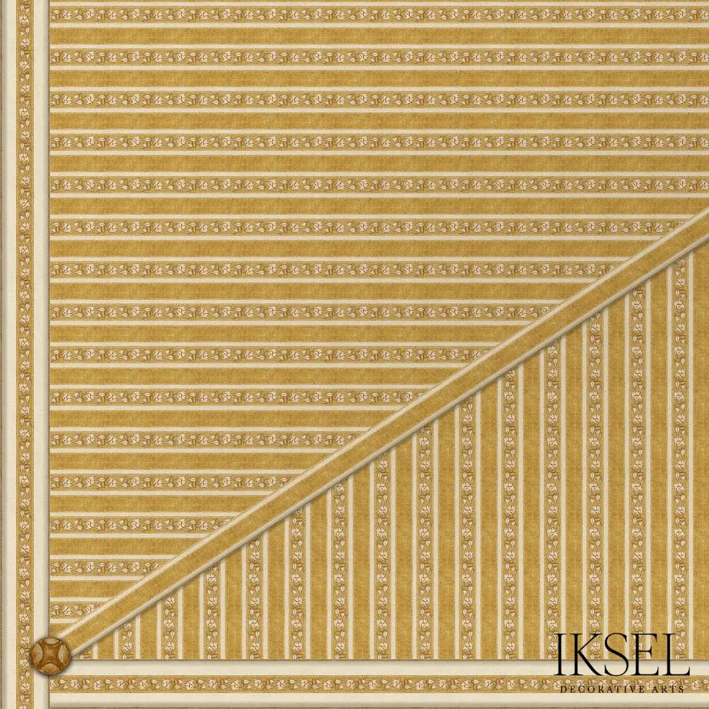 Safavid Golden Stripe Ceiling Custom C-CE928