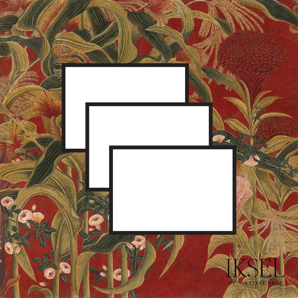 Japanese Cornflowers Red Sampling X-SC141