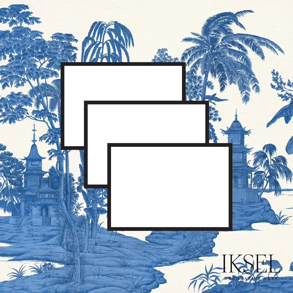 Exotic Chinoiserie Blue&White Sampling X-SC134