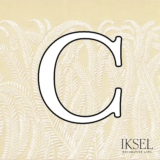 Art Deco Golden Fern Custom C-SC151