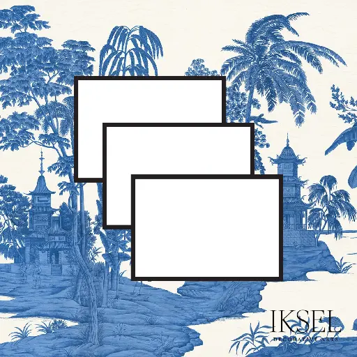 Exotic Chinoiserie Blue&White Sampling X-SC134