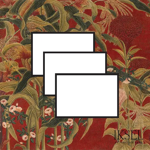 Japanese Cornflowers Red Sampling X-SC141