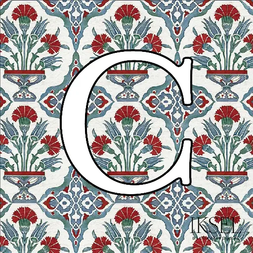 Iznik Carnation Bouquet Custom C-RW108