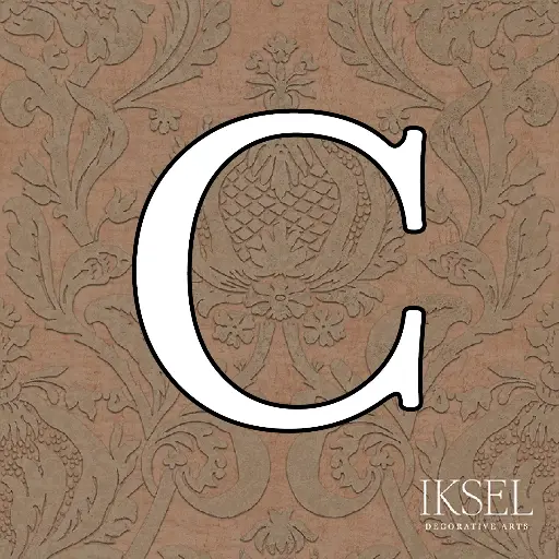 Pomegranate Damask Custom C-RW402