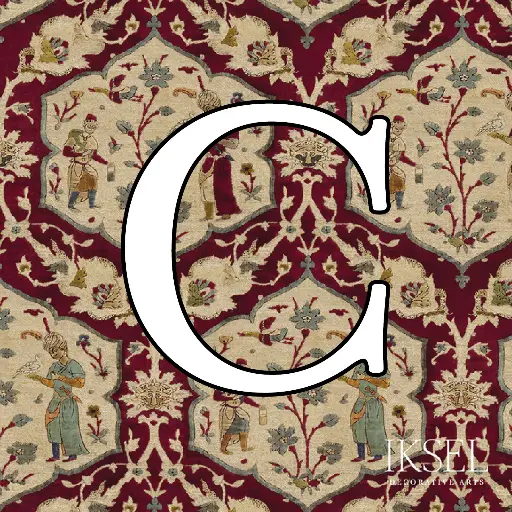 Safavid Medallions Custom C-RW932
