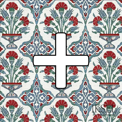 Iznik Carnation Bouquet STD+ P-RW108