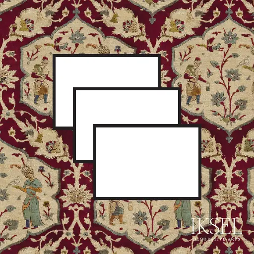 Safavid Medallions Sampling X-RW932