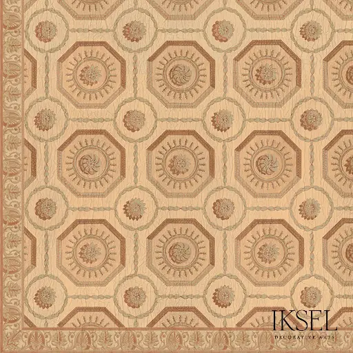 Coffered Hexagon Ceiling Custom C-CE203
