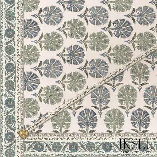 Suzani Carnation Ceiling Custom C-CE501