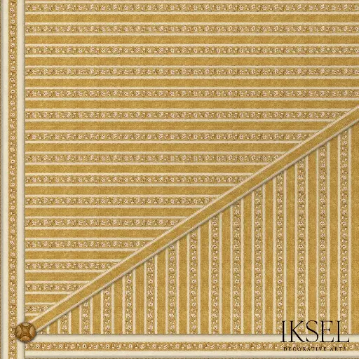Safavid Golden Stripe Ceiling Custom C-CE928