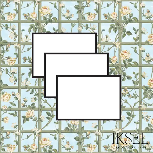 Rose Trellis Ceiling Sampling X-CE416